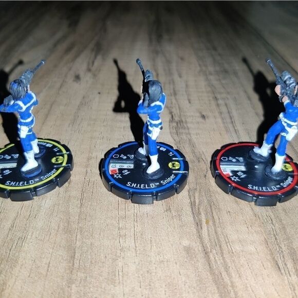 Heroclix Shield Sniper Avengers S.H.I.E.L.D. Marvel  #004 / #005 / #006 Set - Picture 2 of 7